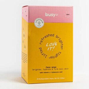 Busy Co. - Glow Face Wipes (15ct)